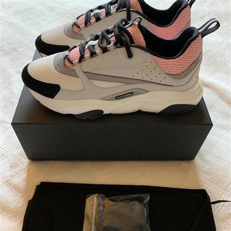 dior pink trainers